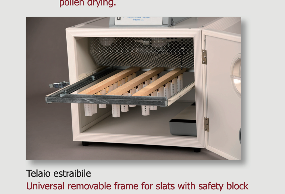 FIEM A50DP Queen Rearing Incubator — 80–100 Queen Cell Capacity | Made in Italy