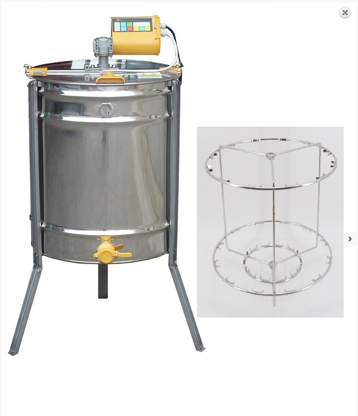 Electric Honey Extractor – 12 Frame Radial Stainless Steel Extractor (National &amp; Langstroth)
