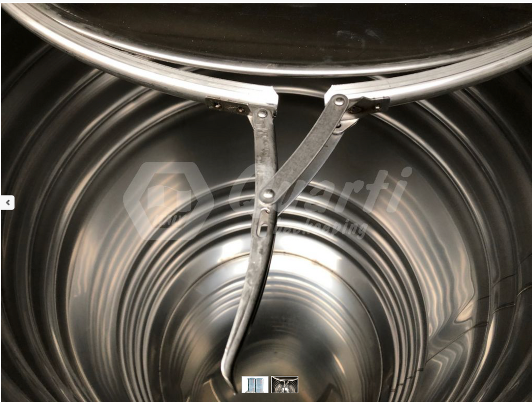 Quarti 300kg Stainless Steel Honey Barrel (Bulk Storage Drum)