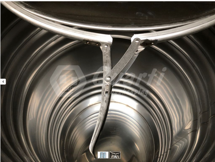 Quarti 300kg Stainless Steel Honey Barrel (Bulk Storage Drum)