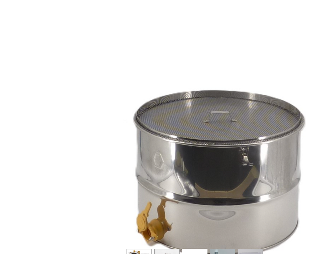 3 Frame Manual Honey Extractor Kit – Complete Honey Extraction &amp; Filtering System - National &amp; Langstroth