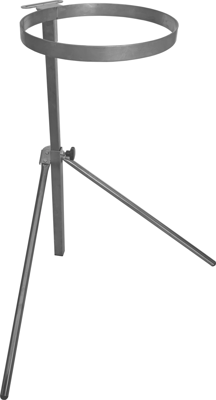 Stainless Steel Conical Sieve Strainer Stand Adjustable Floor Standing
