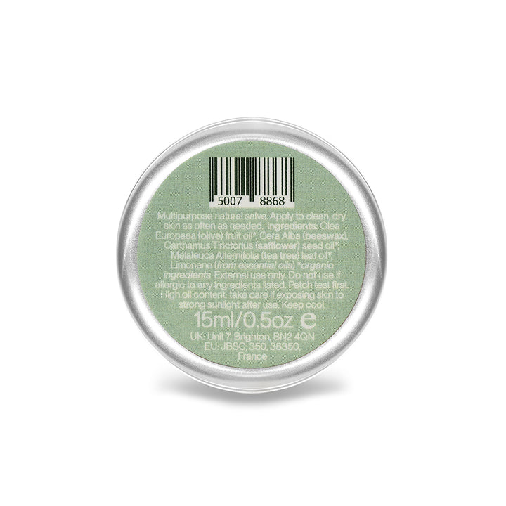 Balmonds Tea Tree Balm – 100% Natural Beeswax Salve - 15ml