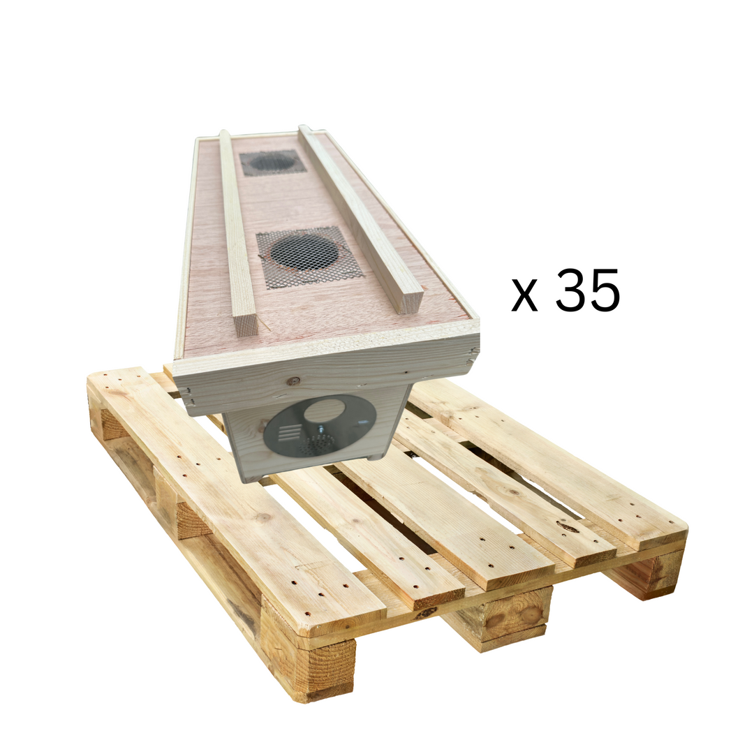 Wooden Ply 5 Frame National Nuc Transport Box