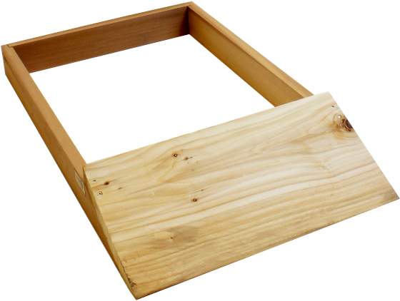 Bundle of 3x Cedar National Sloping Hive Stand- shop soiled