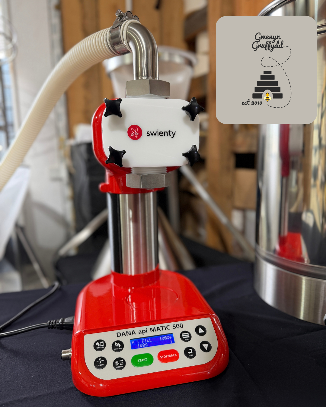 Swienty DANA® api MATIC 500 Honey Filling &amp; Bottling Machine