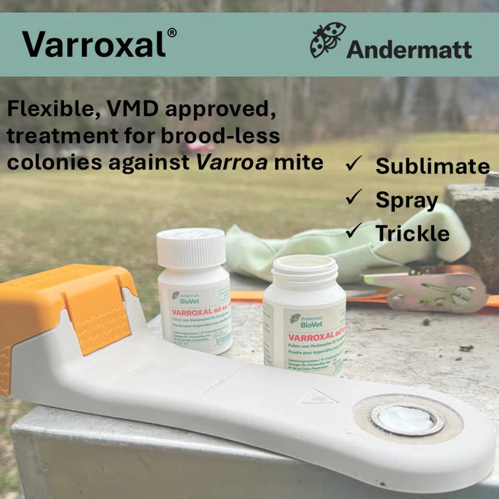 Varroxal Oxalic Acid Dihydrate Powder, Suitable for Vapourising with InstantVap, Trickling & Spraying - Effective Varroa Mite Treatment