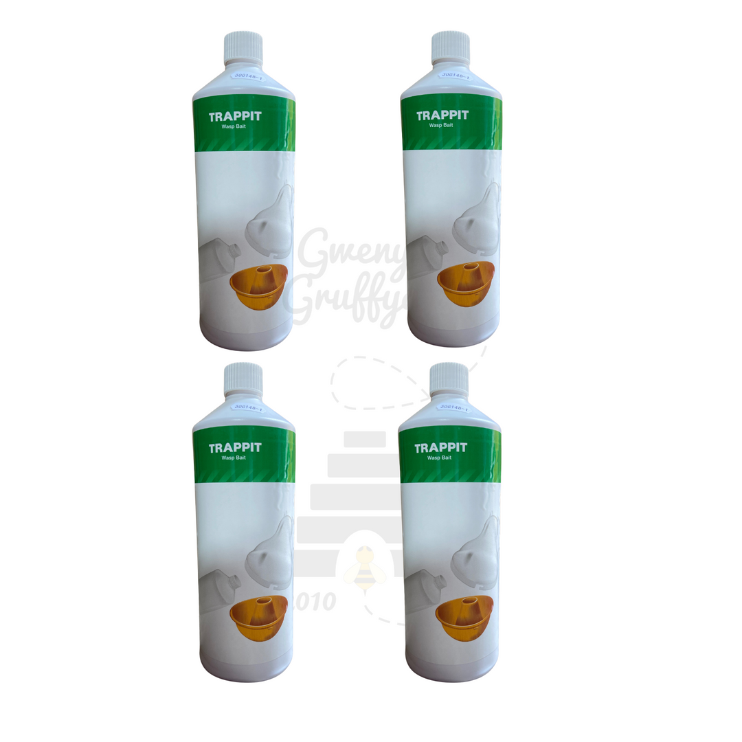 Trappit Wasp Bait Liquid Lure - Asian Hornet Trap Lure - 1 Litre