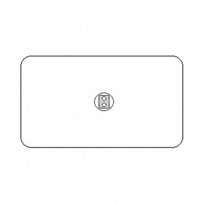 Replacement Plexiglass Plate for Thomas Apiculture Electric Bottle Filling Machine (ME1116)