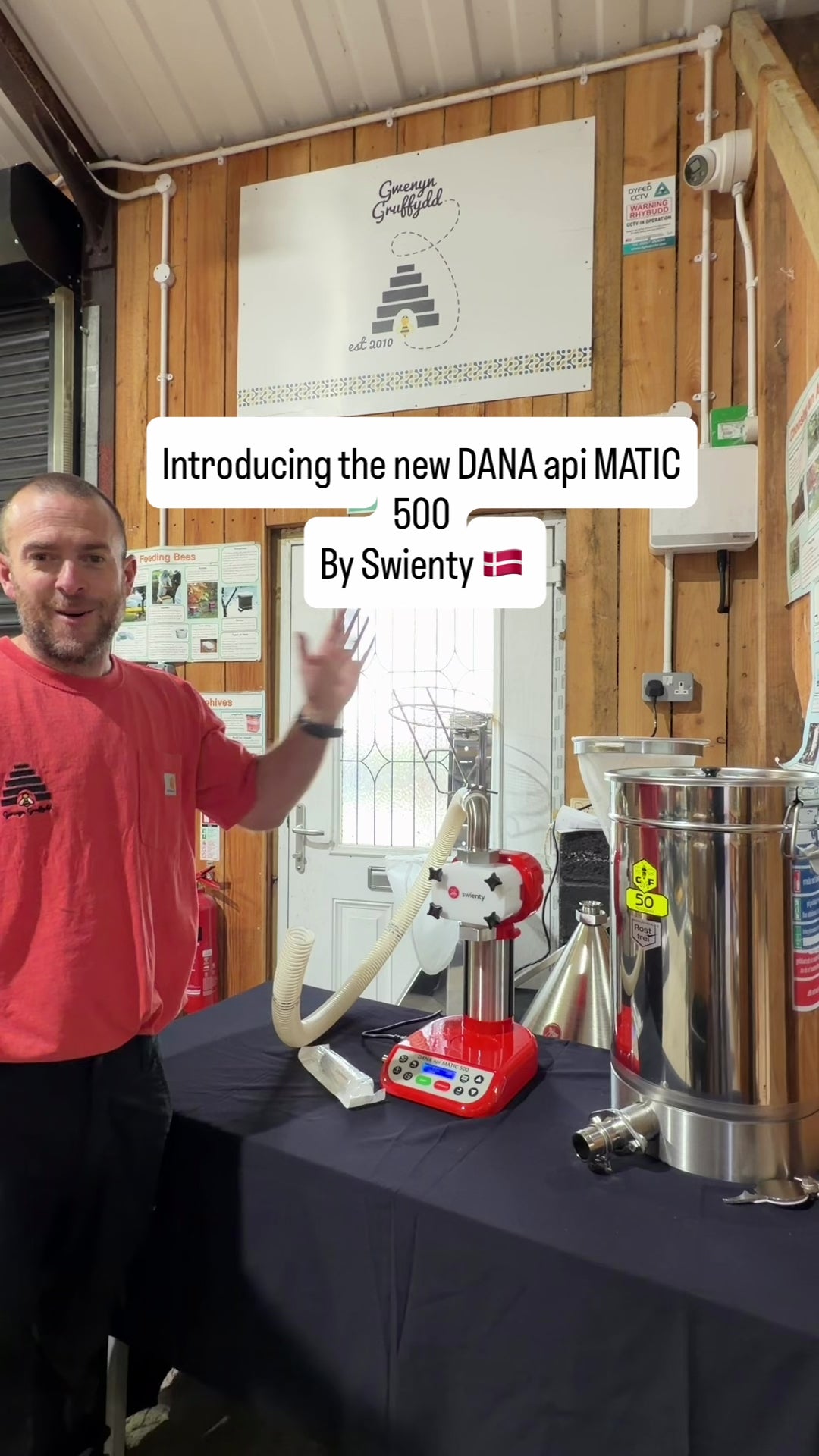 Swienty DANA® api MATIC 500 Honey Filling &amp; Bottling Machine