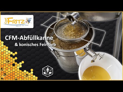Carl Fritz 125kg Honey Straining Tank Bundle – Complete Heated Honey Filtering System