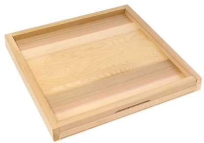 National Cedar Solid Floor (Flat Pack) – With Entrance Block &amp; Nails