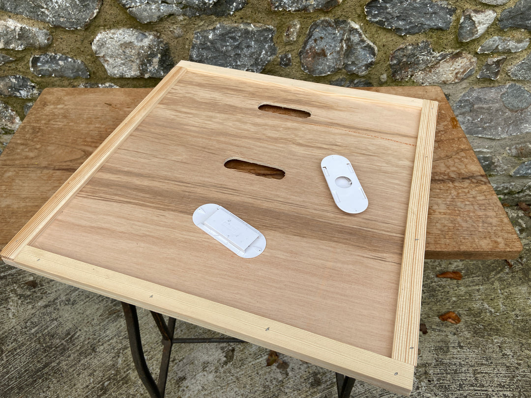 National Wooden Crownboard with Two Porter Bee Escape