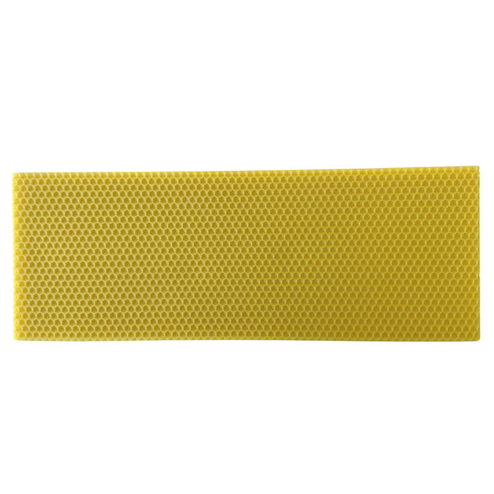 Embossed Shallow Unwired BS National Beeswax Wax Foundation -Pack of 20  - Thomas Apiculture