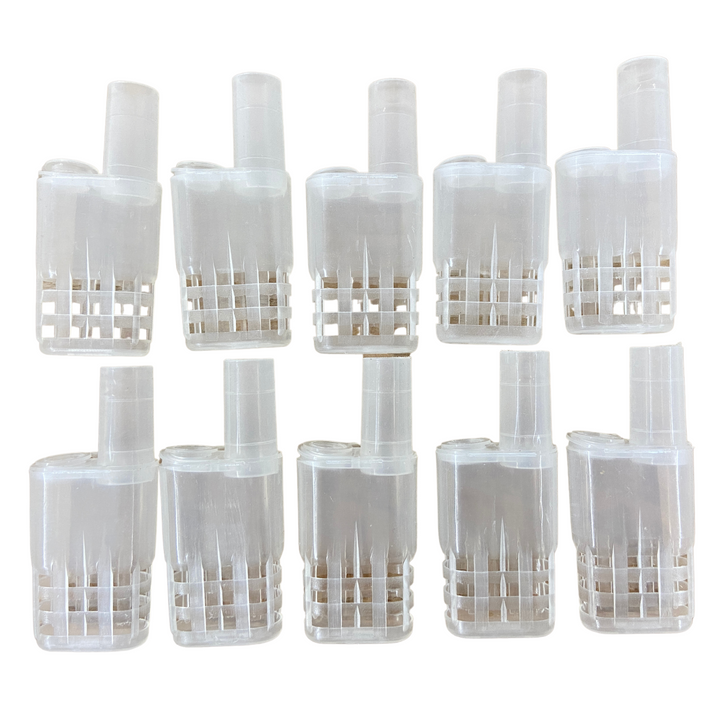 Jz-Bz Style Queen Cages Clear Plastic x 10