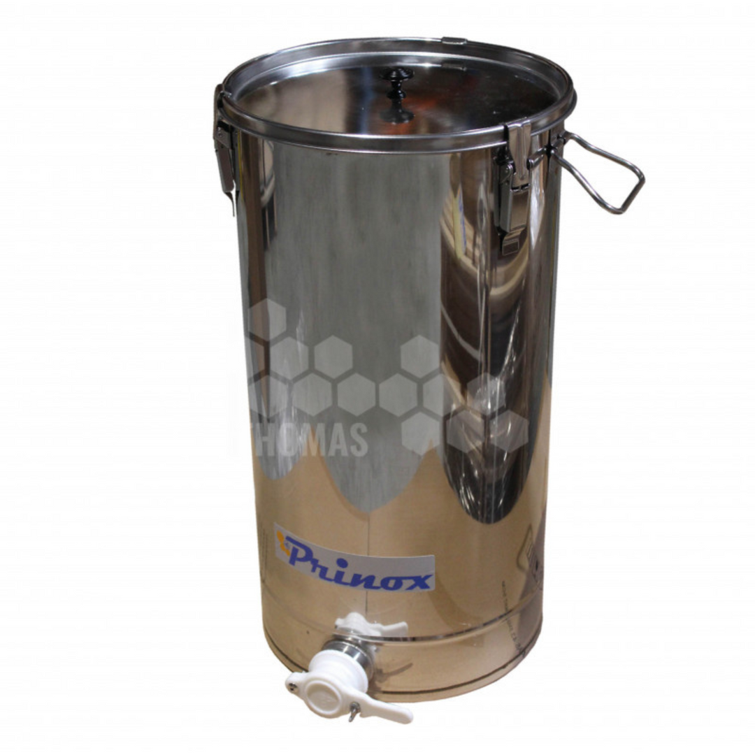 Thomas Apiculture Prinox Stainless Steel Honey Settling Ripening Tank 50 KG