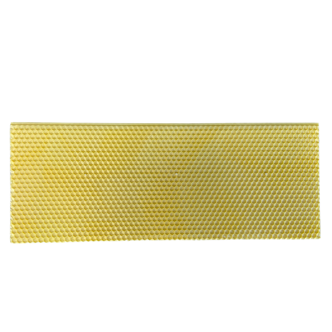 B.S National Shallow Plastic Foundation Unwaxed - Yellow