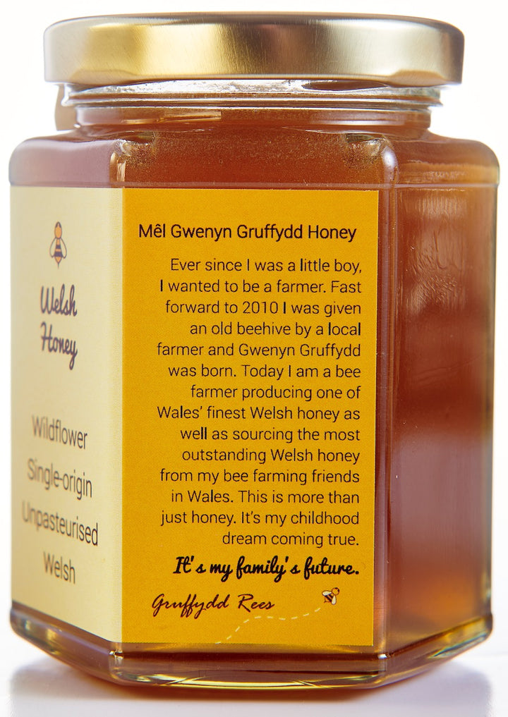 Welsh Wildflower Honey, 340g