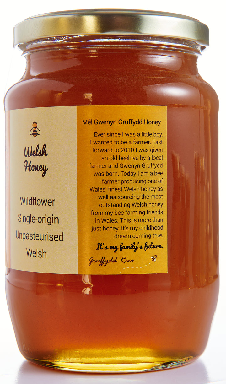 Welsh Wildflower Bulk 1kg Glass Jar