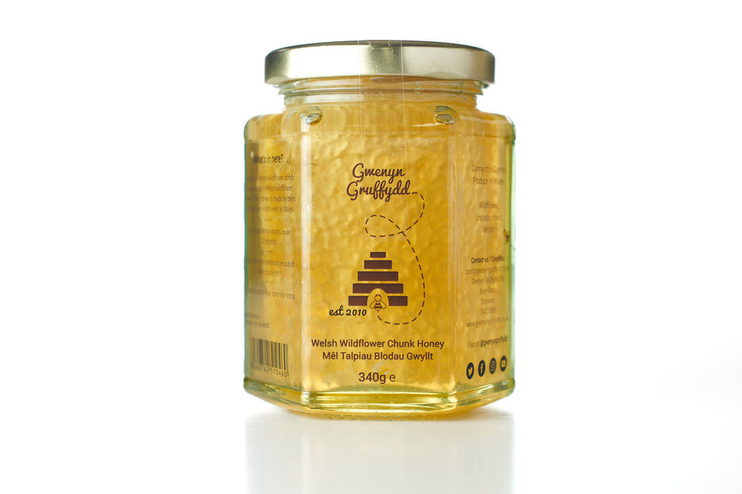 Welsh Summer Chunk Honey, 340g