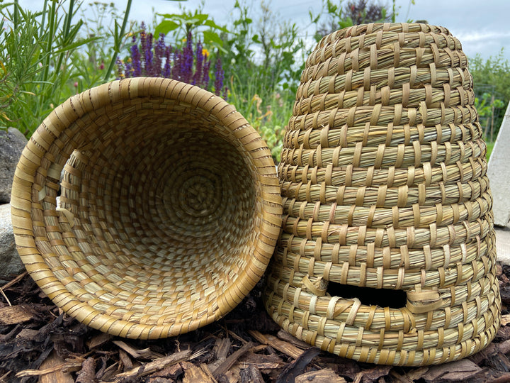 Traditional Beekeeping Bee Straw Skep Hive Small