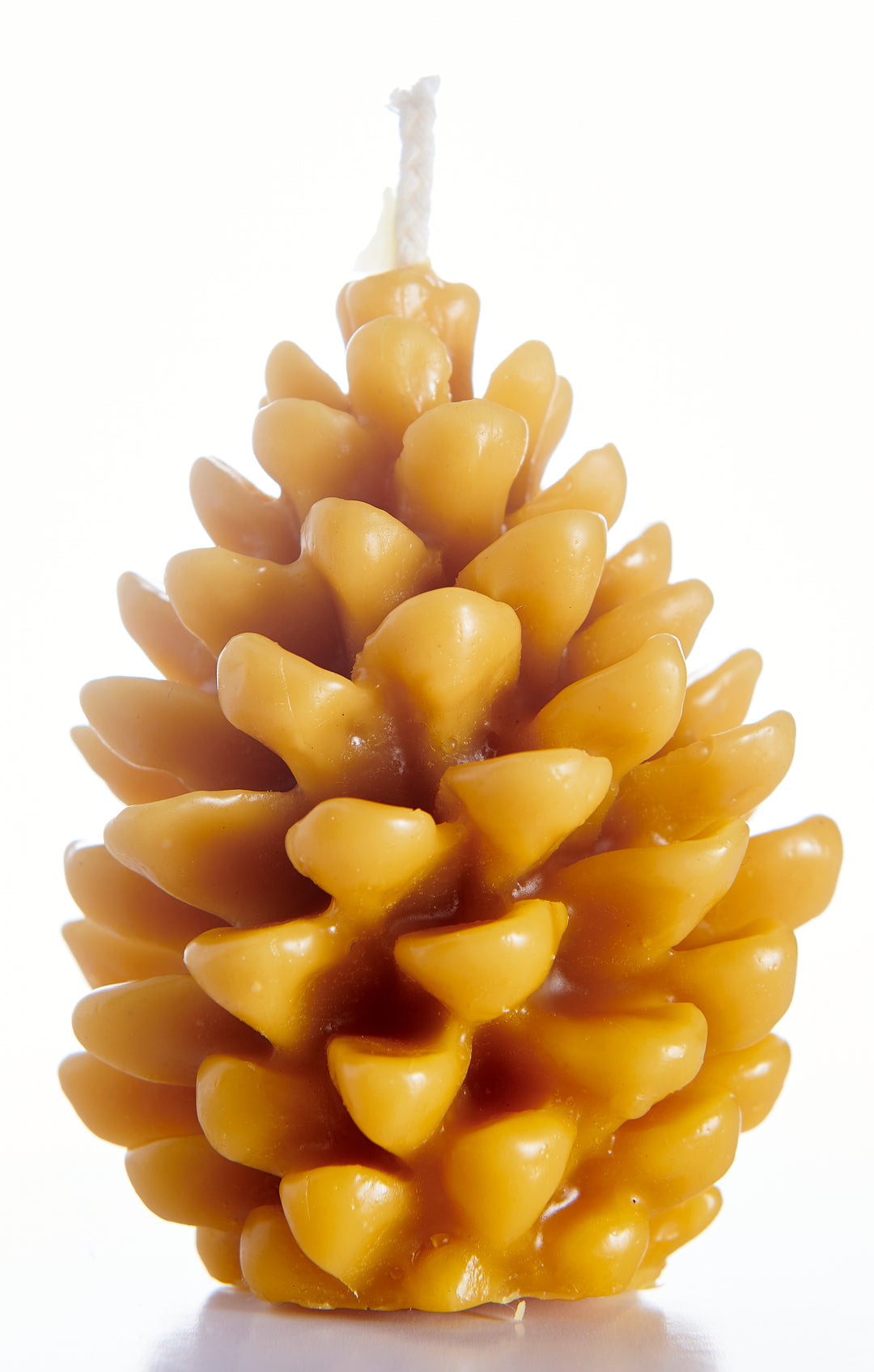 100% Pure Beeswax Pine Cone Candle