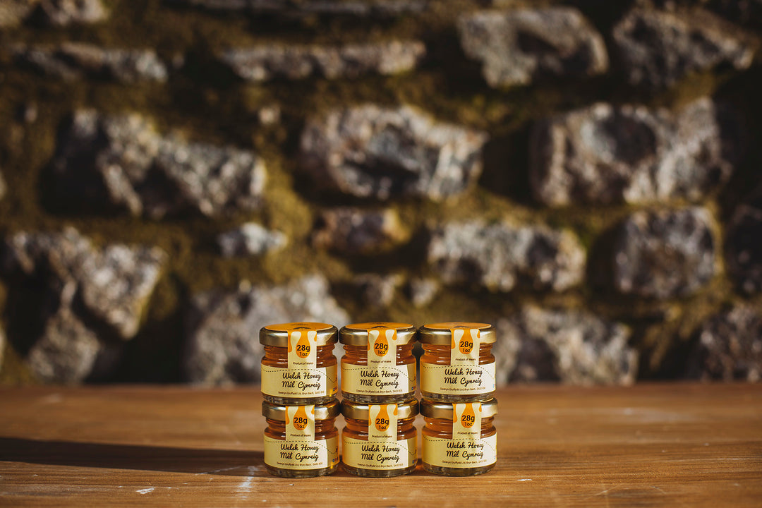 Welsh Wildflower Honey Breakfast Mini, 35 x 28g Minis