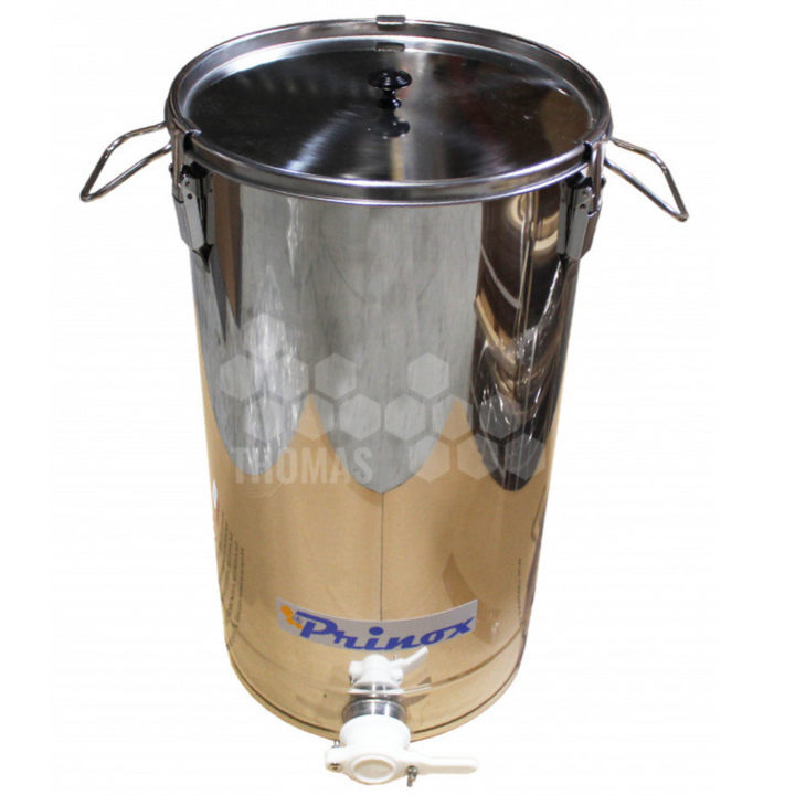 Thomas Apiculture Prinox Stainless Steel Honey Settling Ripening Tank 50 KG