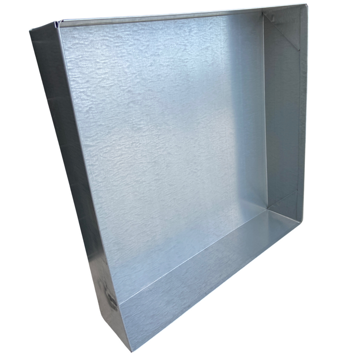 National Beehive Galvanised Assembled Roof 4"(100mm) Deep - European Style by Thomas Apiculture