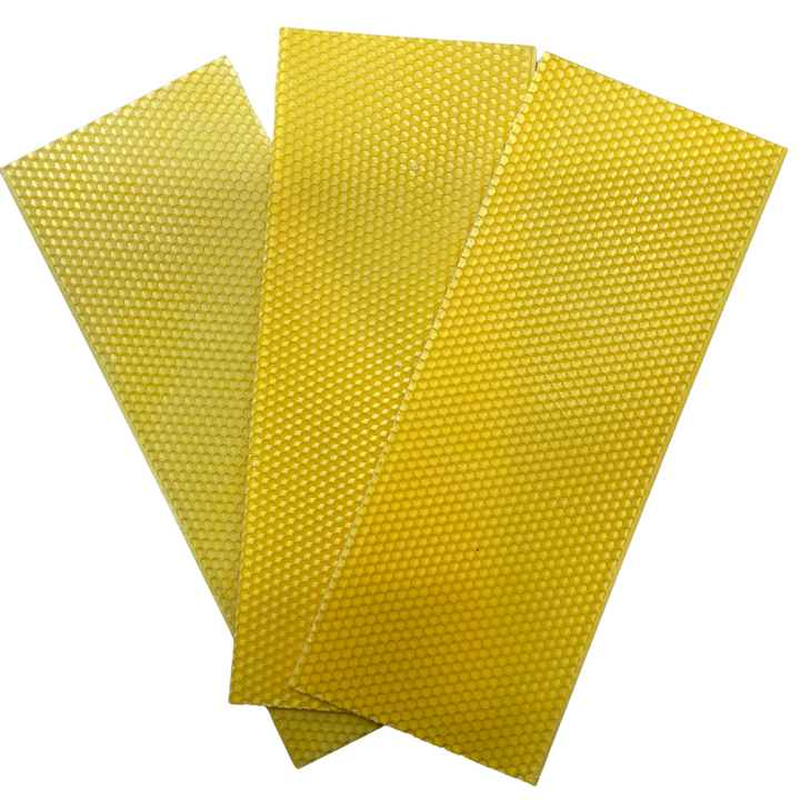 B.S National Shallow Plastic Foundation Unwaxed - Yellow