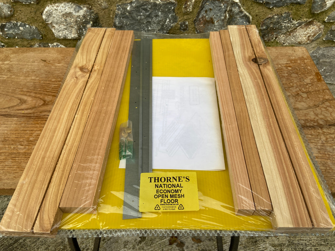 National Open Mesh Floor with Entrance Block - Flat Pack