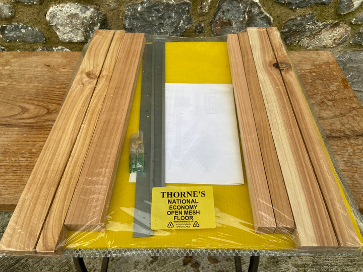 National Open Mesh Floor with Entrance Block - Flat Pack