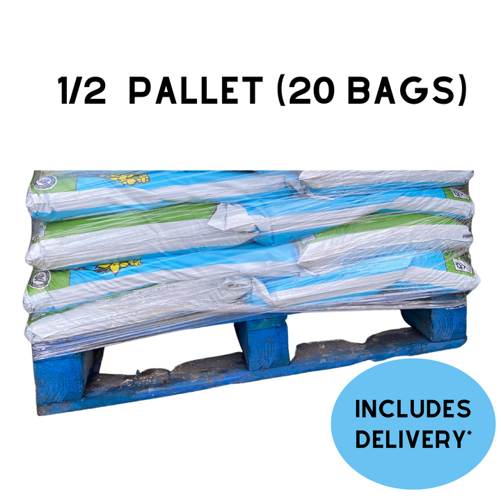 1/2 Pallet BULK Organic Peat Free Compost 40L 10mm Soil Improver Merlin’s Magic