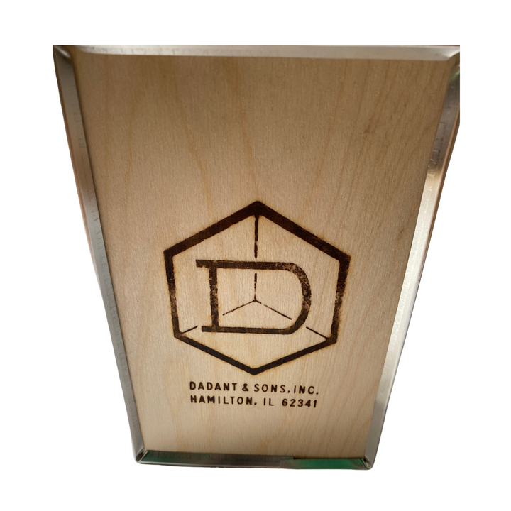 Dadant Smoker 4 x 10 Stainless Steel with Shield - Large