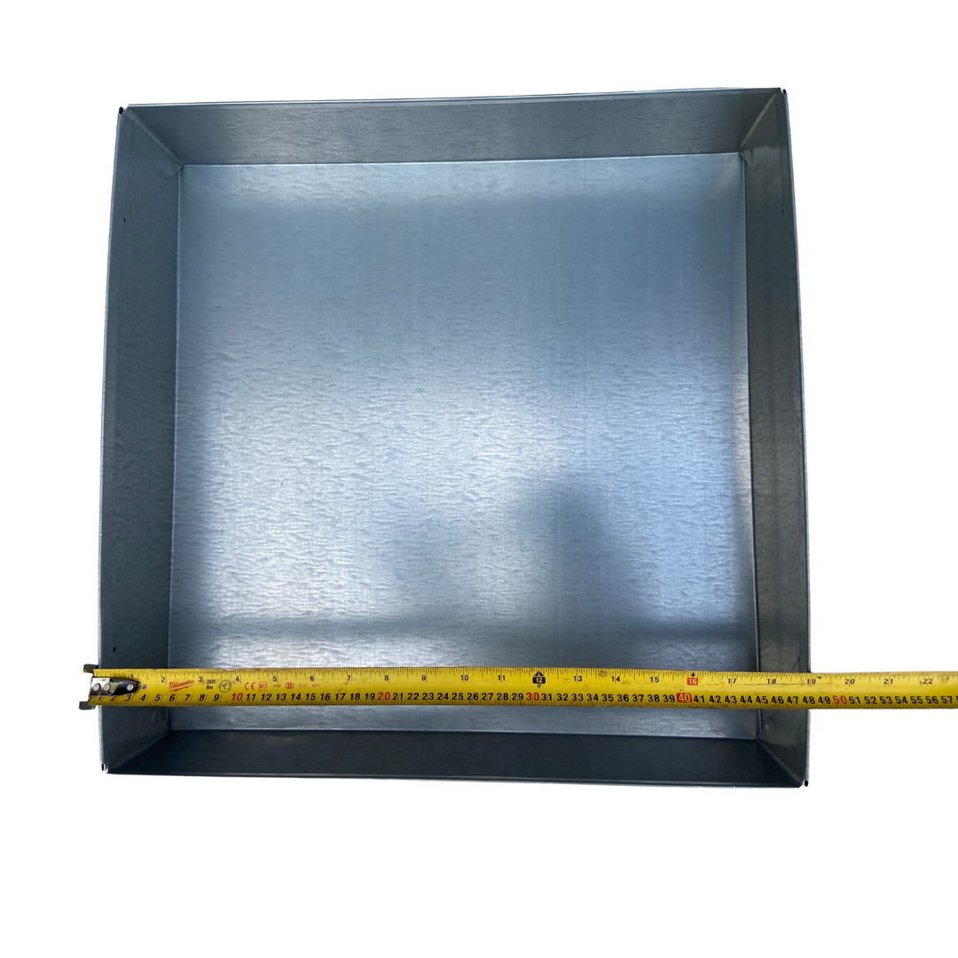 National Beehive Galvanised Assembled Roof 4"(100mm) Deep - European Style by Thomas Apiculture