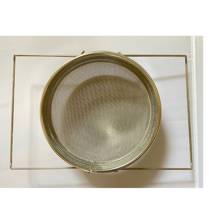 Economy Stainless Steel Double Mesh Slide Honey Strainer