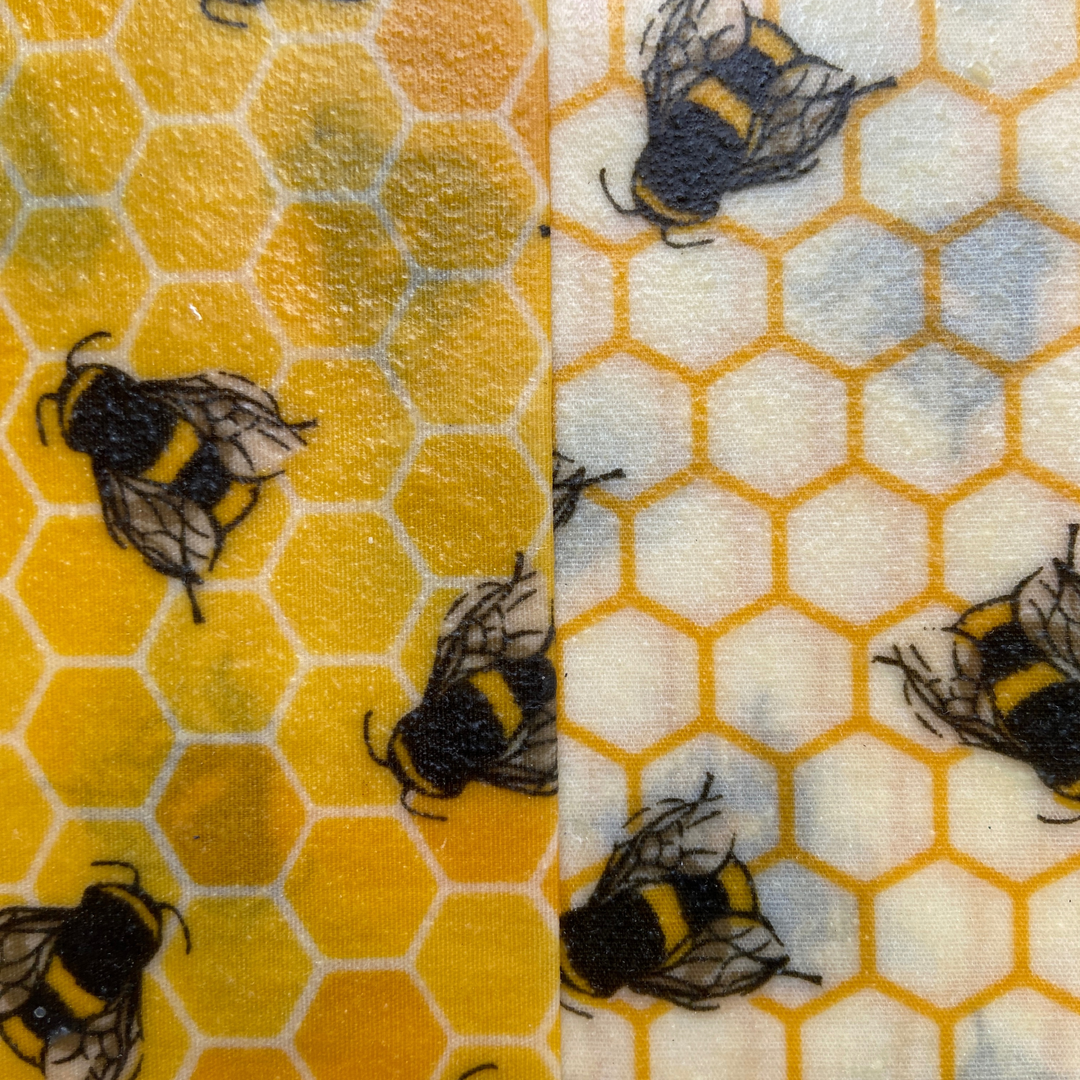 Beeswax Wraps Kitchen Pack - Bees