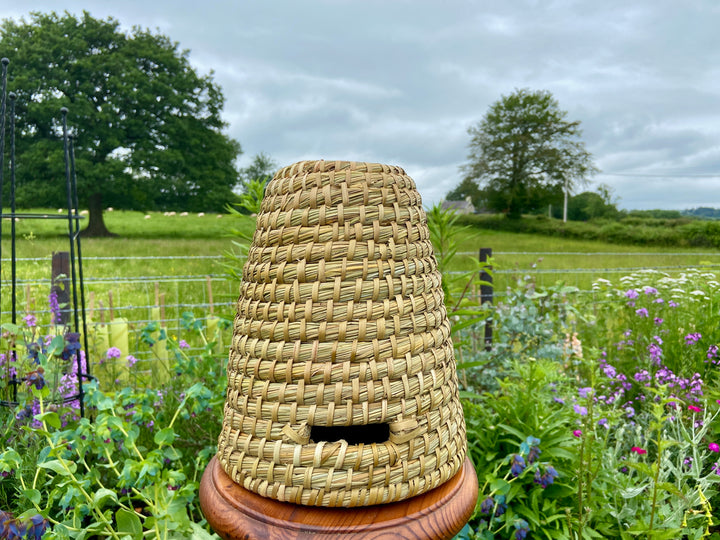 Traditional Beekeeping Bee Straw Skep Hive Small