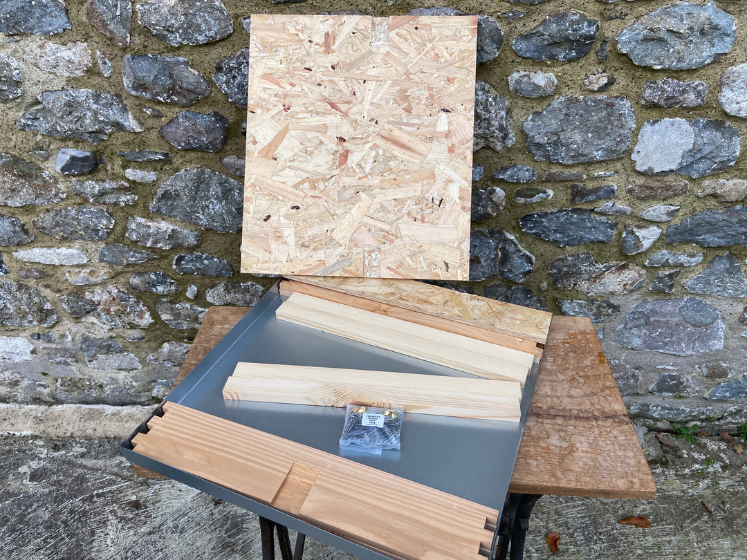 National 4" Galvanised British Cedar Roof - Flat Pack