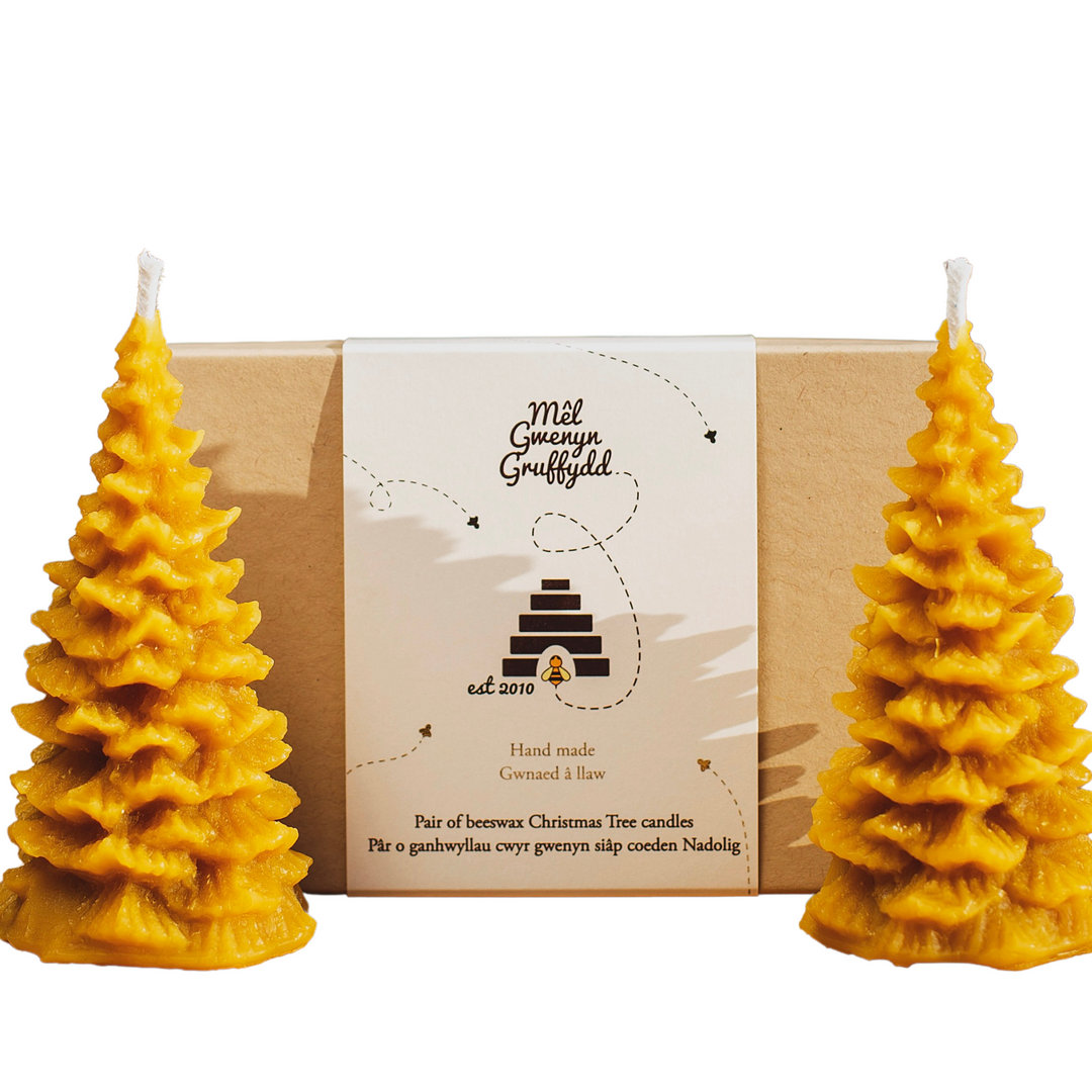 Christmas Beeswax Candle