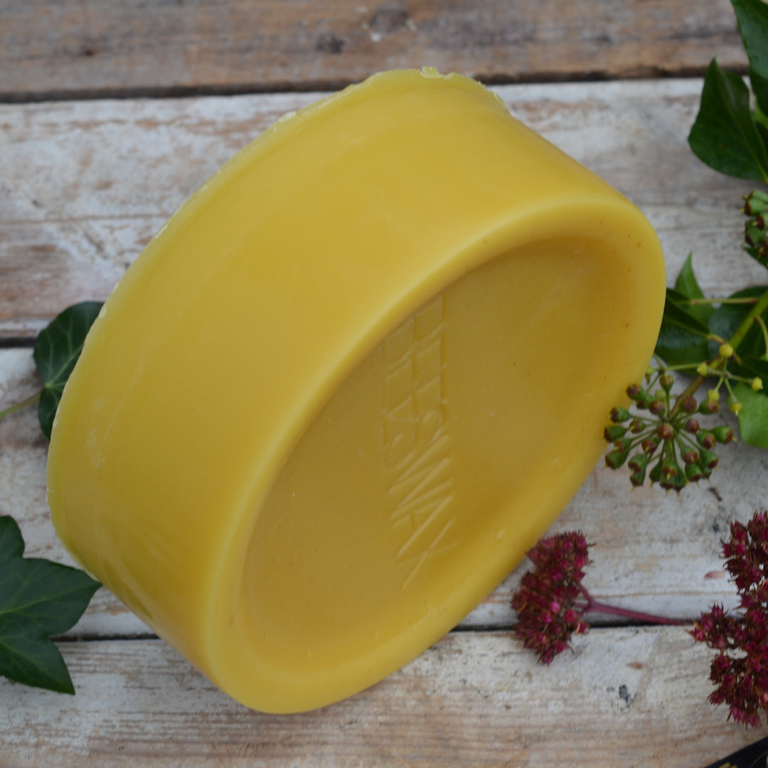 Pure Natural Hand Filtered British Beeswax Block, 1kg