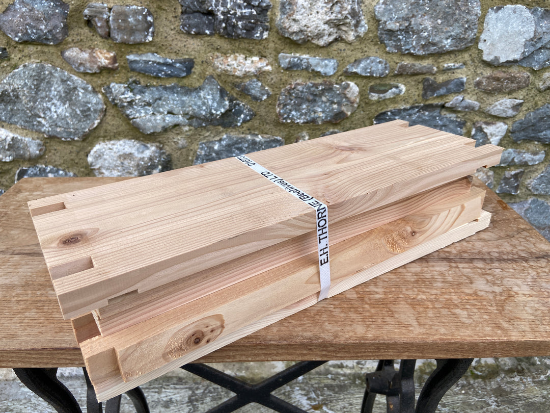 British Cedar National Super Body with Runners - Flat Pack