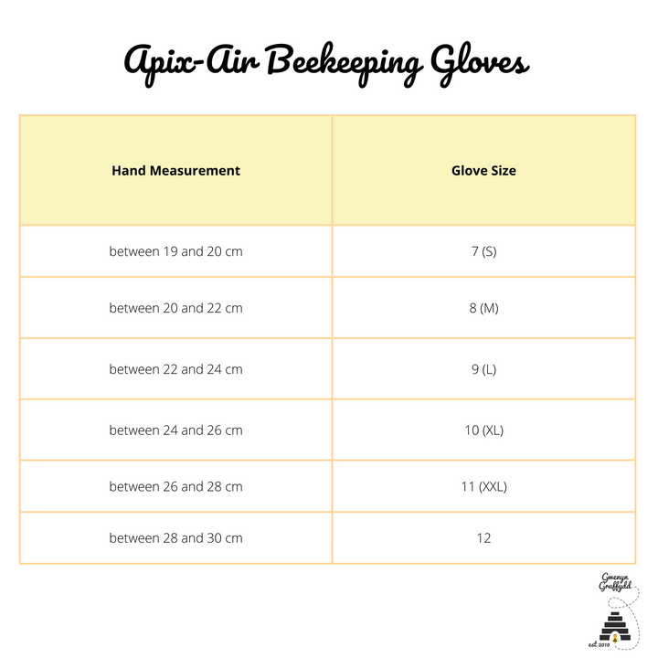 Thomas Apiculture Apix-Air Vented Leather Gauntlet Gloves