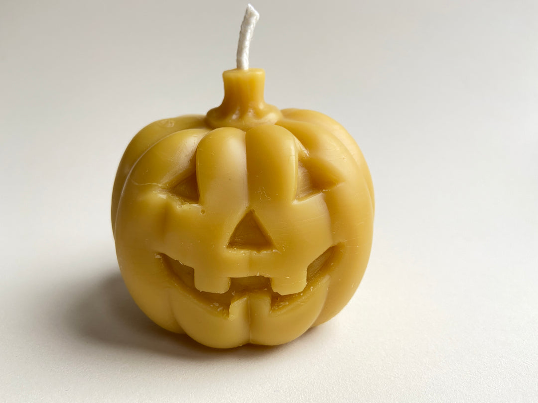 Natural Beeswax Autumn Candle