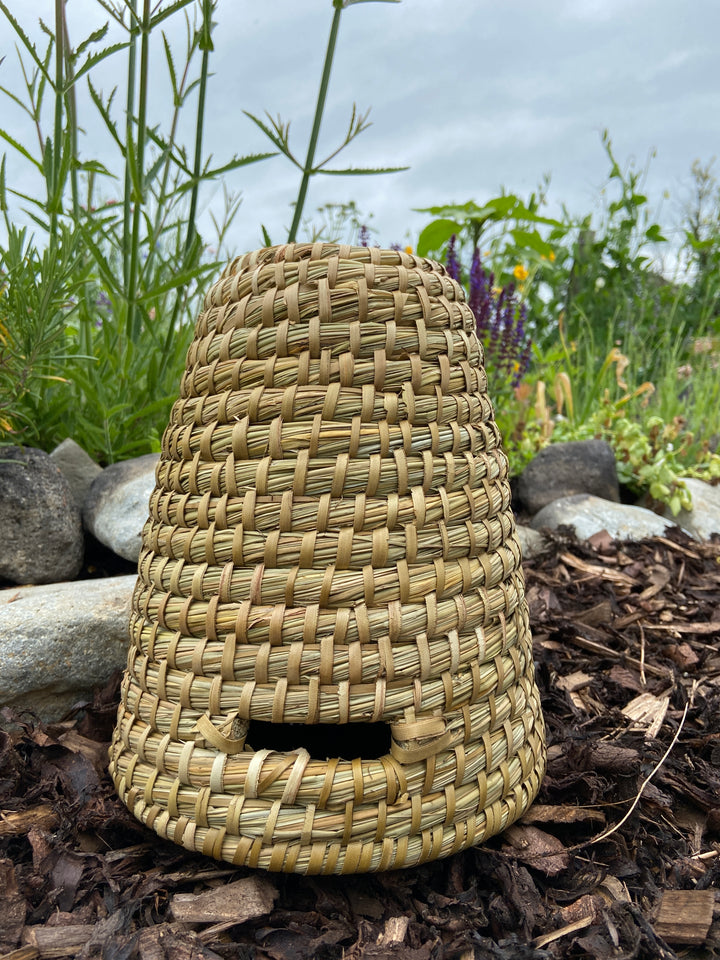Traditional Beekeeping Bee Straw Skep Hive Small