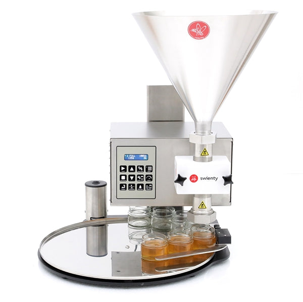 Honey Tabletop Bottling Filling DANA api MATIC 1000 Station Including Turntable by Swienty